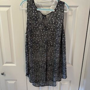 TORRID SILVER STAR BLOUSE